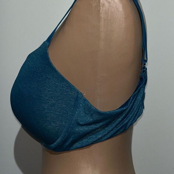 Victoria's Secret Women's Blue Heather Uplift Semi Demi Underwire Bra Size 38D - Picture 4 of 11